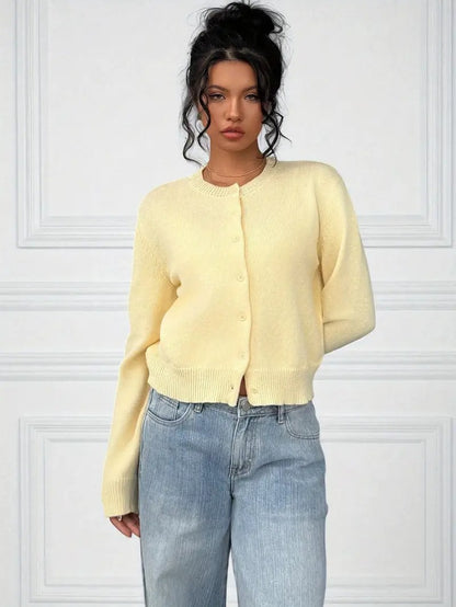 Léa | Maille Côtelée Cardigan
