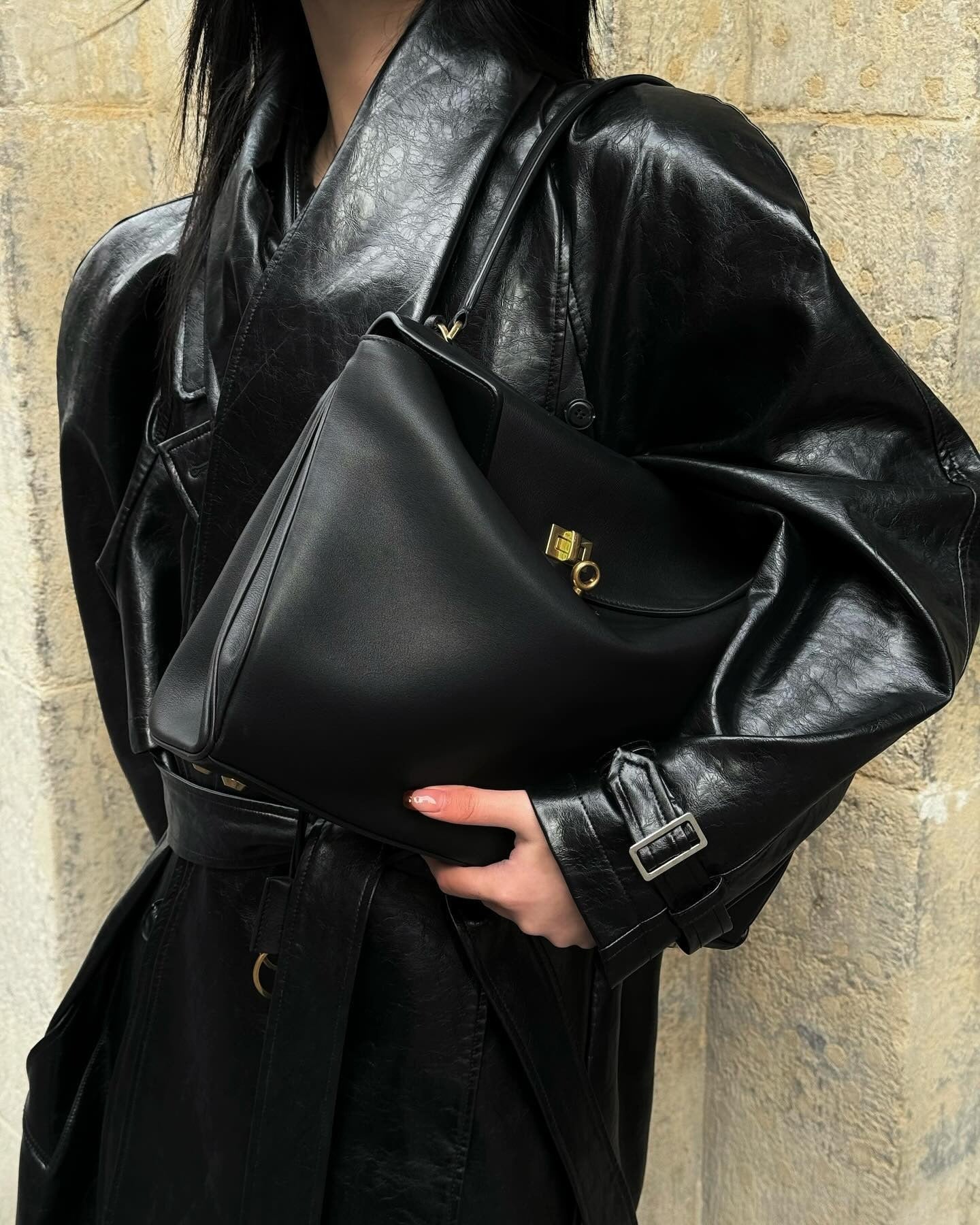 Isolde | Metallic-Accent Sac