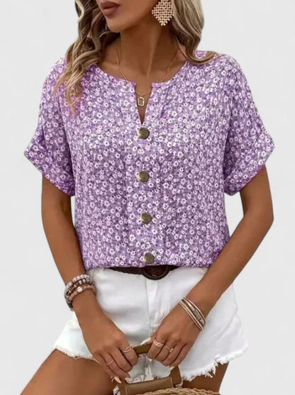 Aria | Floral Été Blouse