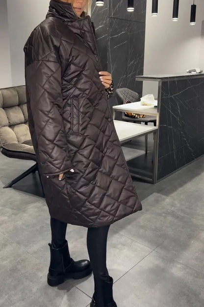 Céleste | Manteau Matelassé Réversible