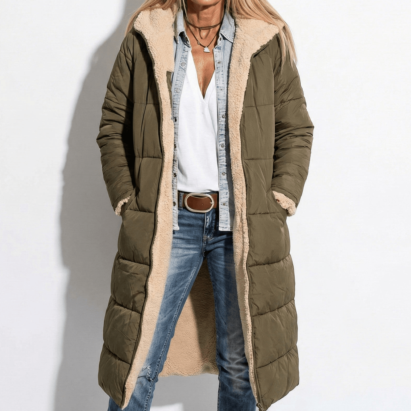 Juliette | Manteau Long d'Hiver