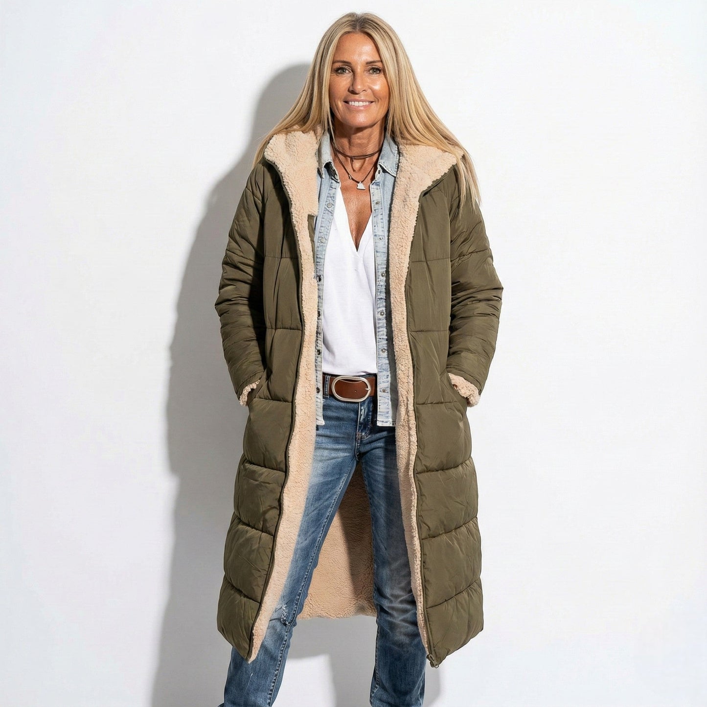 Juliette | Manteau Long d'Hiver