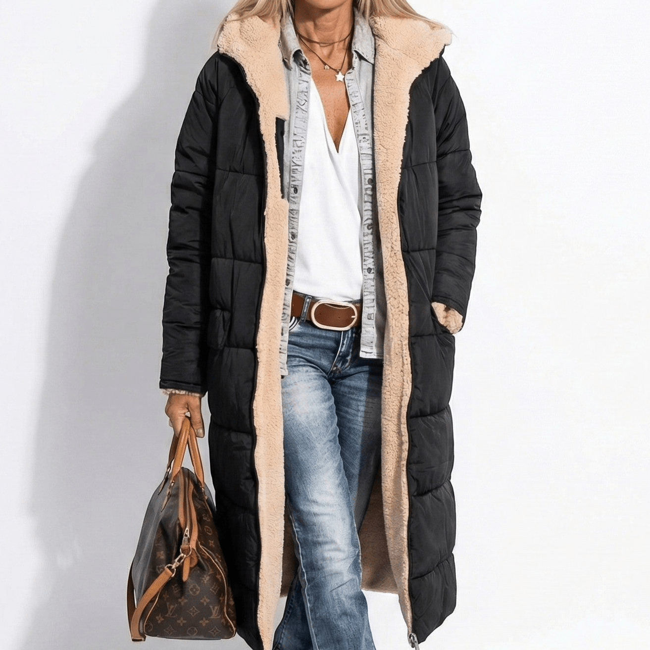 Juliette | Manteau Long d'Hiver
