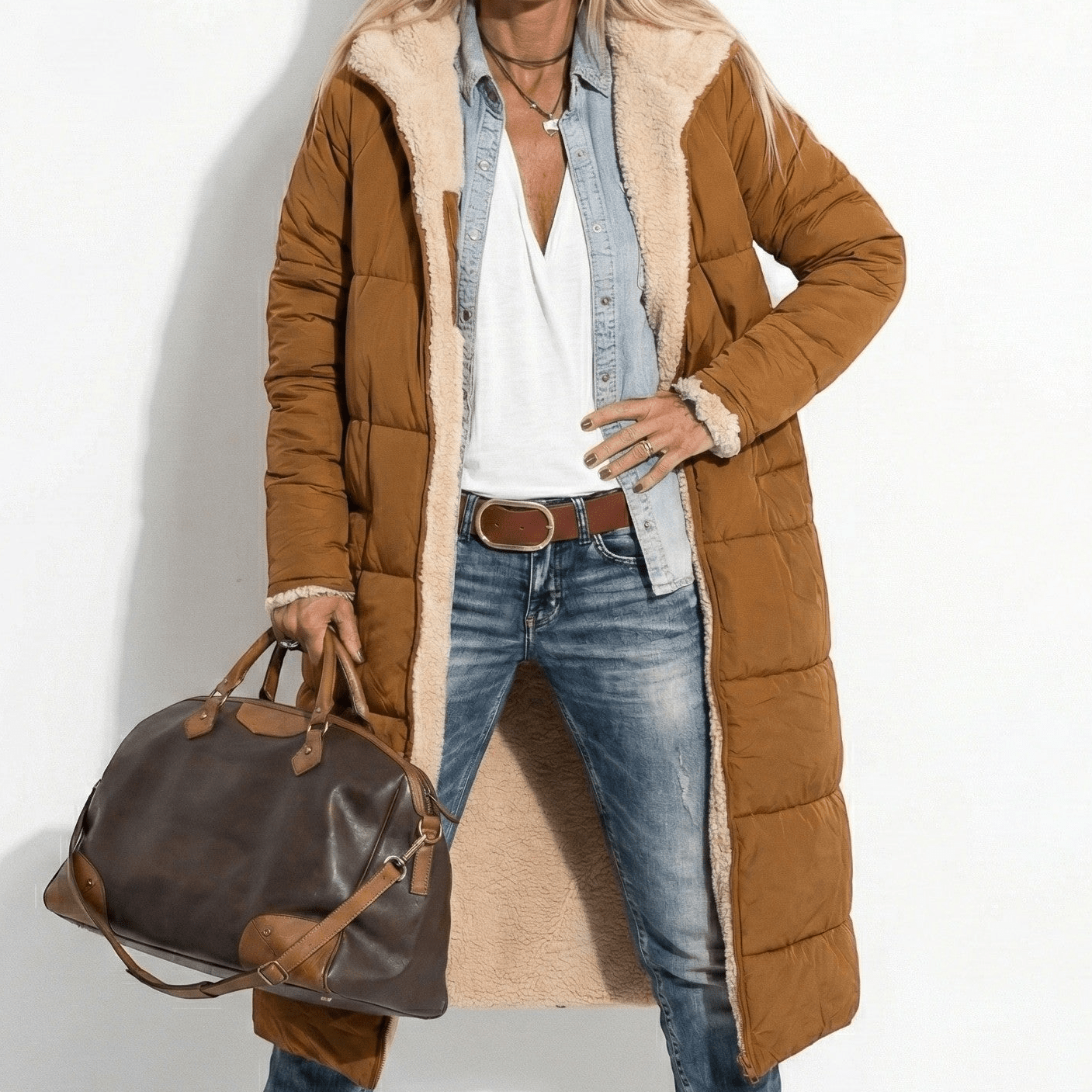 Juliette | Manteau Long d'Hiver