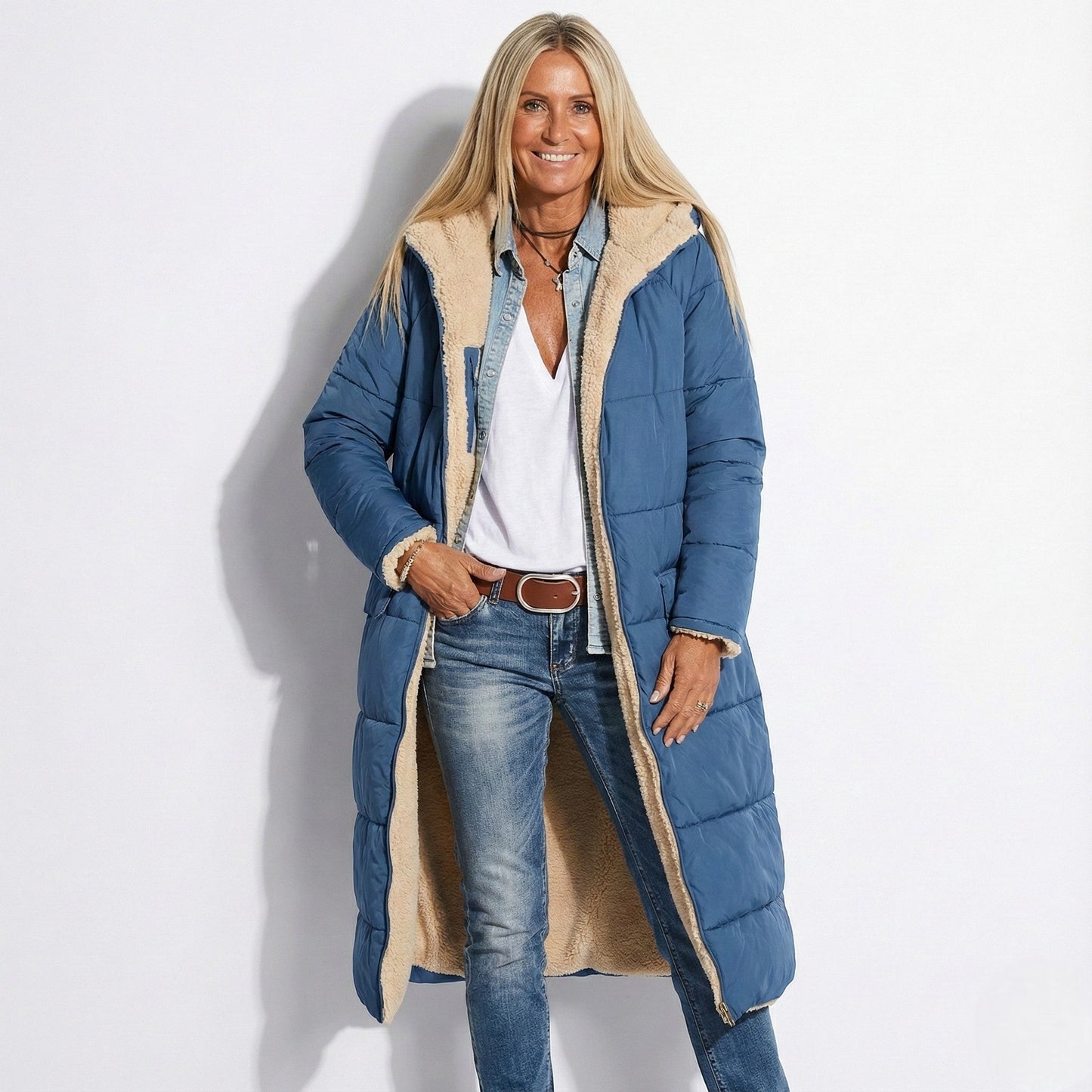 Juliette | Manteau Long d'Hiver