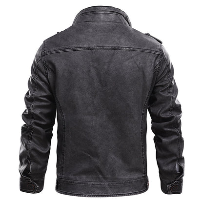 Léo | Veste Luxe Cuir Matelassée