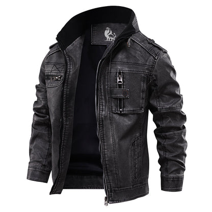 Léo | Veste Luxe Cuir Matelassée