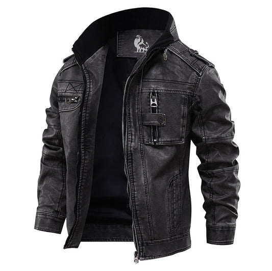 Léo | Veste Luxe Cuir Matelassée