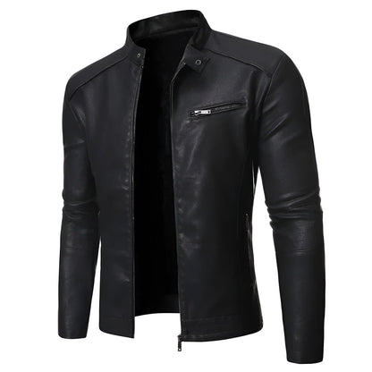 Florian | Veste Cuir Élégante