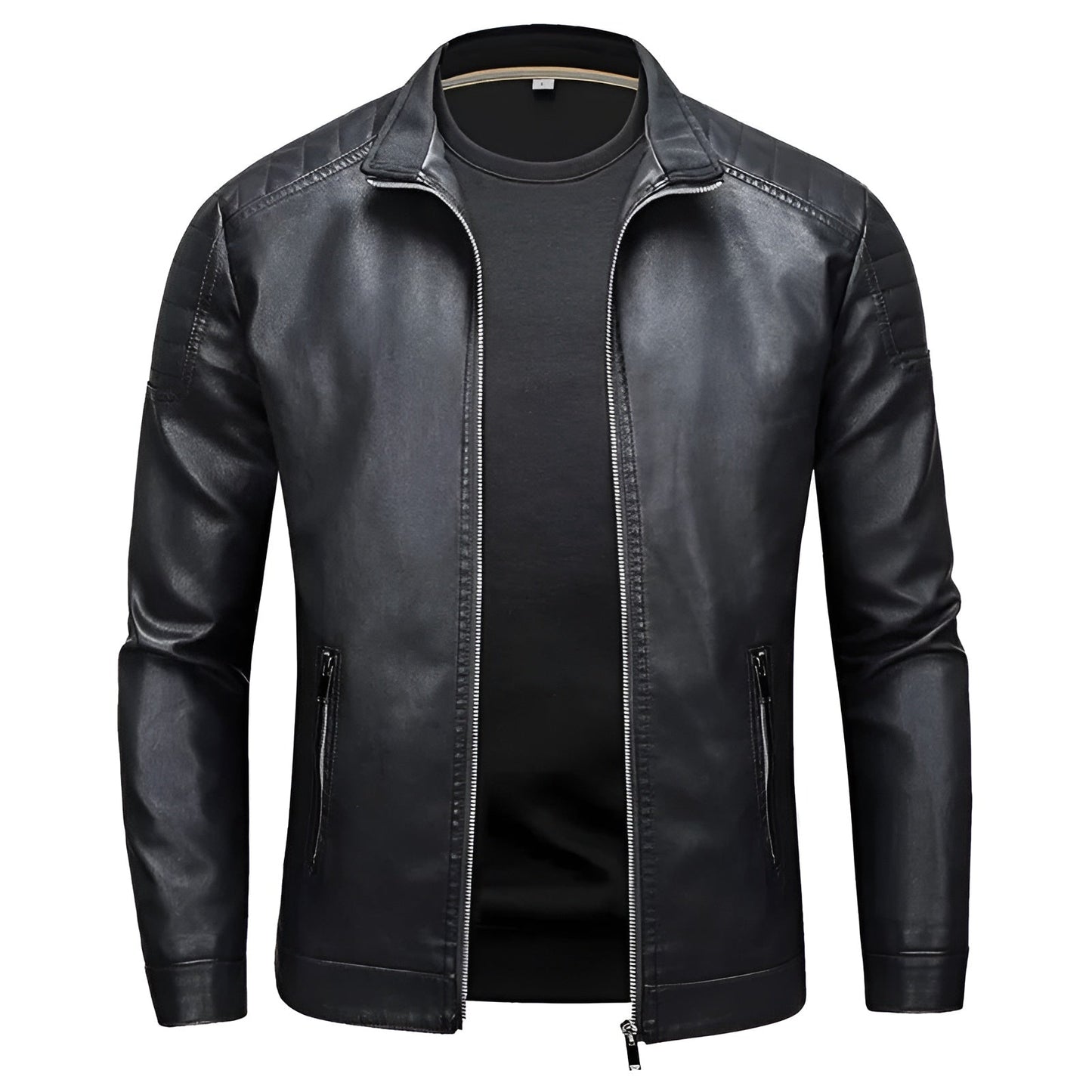 Pierre | Blouson Cuir Structuré