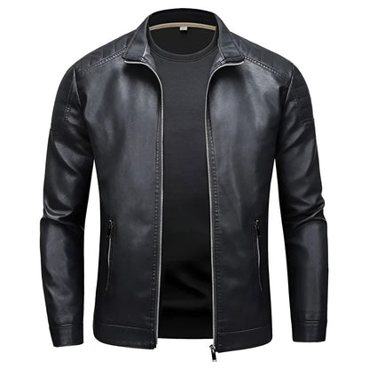 Pierre | Blouson Cuir Structuré