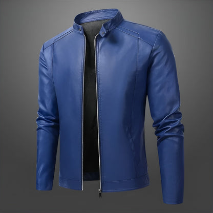 Matéo | Blouson Biker Cuir Élégant