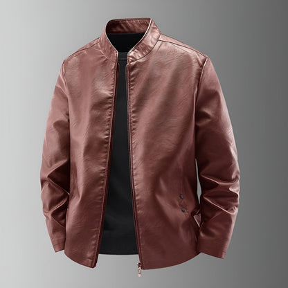 Axel | Veste Motard en Cuir Premium