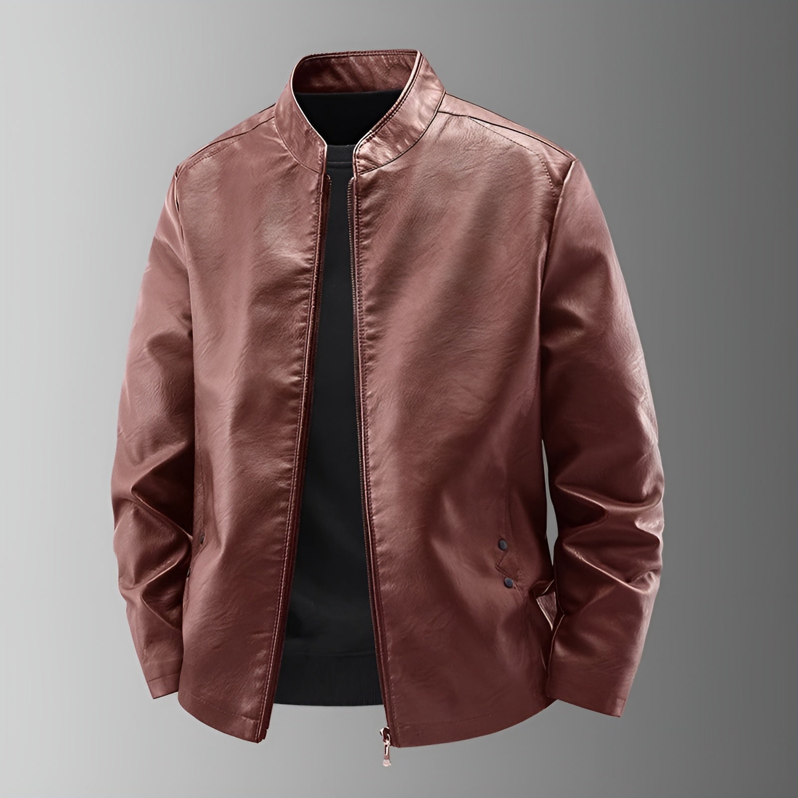 Axel | Veste Motard en Cuir Premium