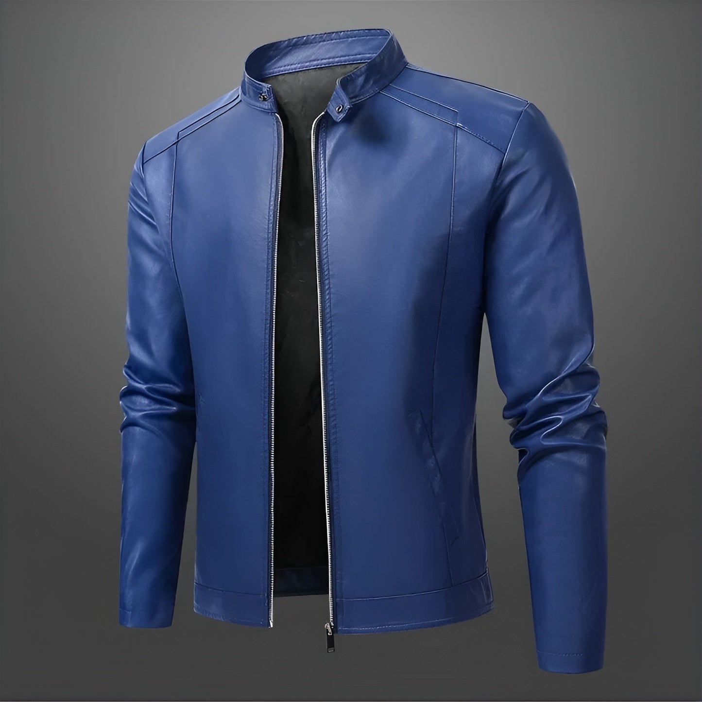 Matéo | Blouson Biker Cuir Élégant
