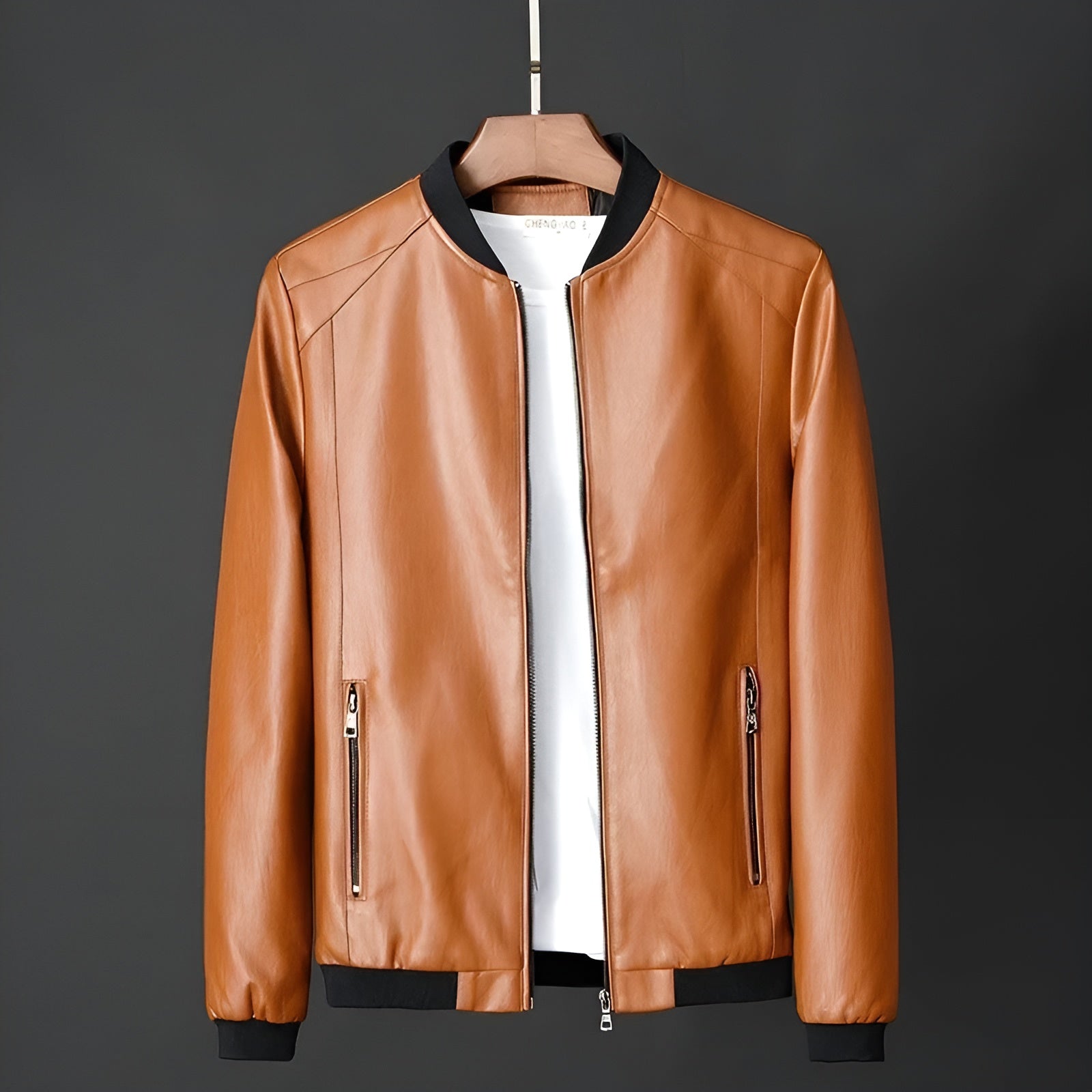 Dylan | Veste Motard en Cuir Premium