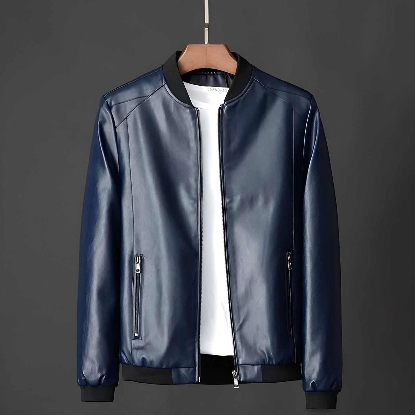Dylan | Veste Motard en Cuir Premium