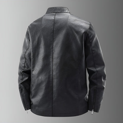 Axel | Veste Motard en Cuir Premium