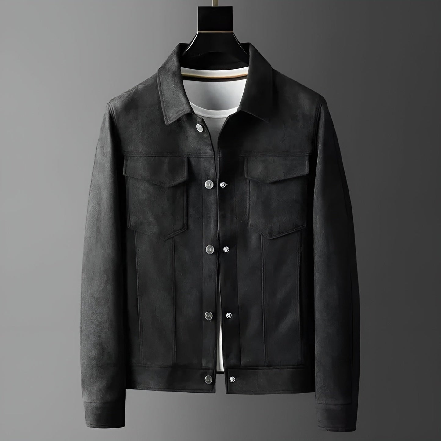Kylian | Veste Cuir Slim Homme