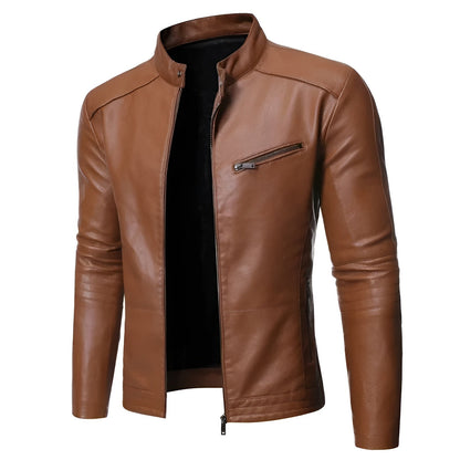 Florian | Veste Cuir Élégante
