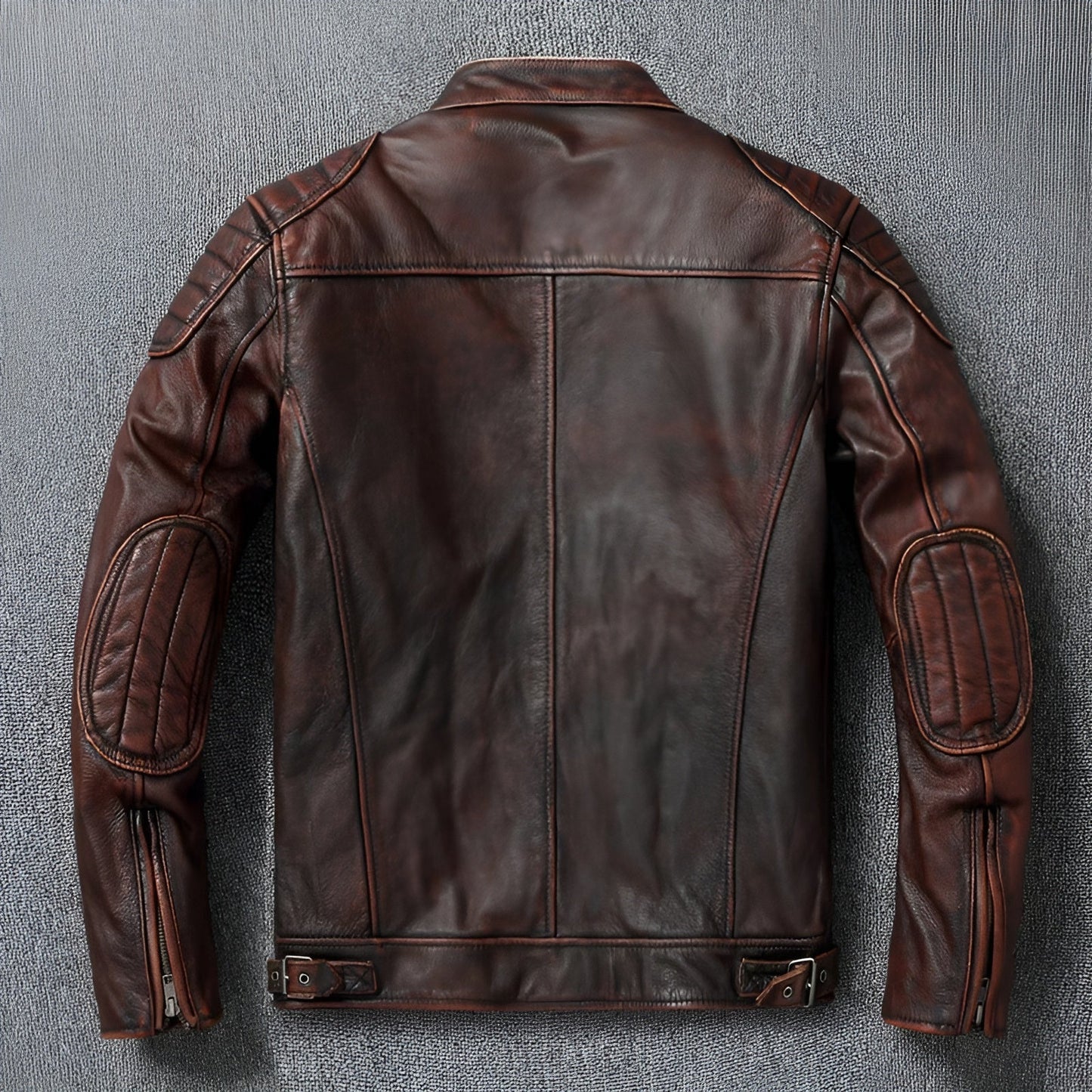 Fabien | Veste Cuir Vintage Texturé