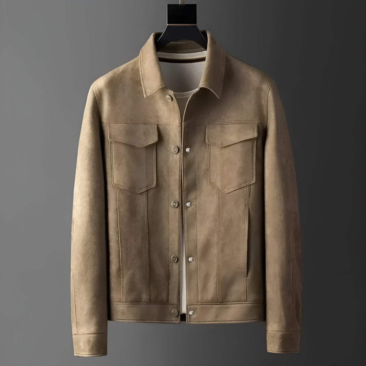 Kylian | Veste Cuir Slim Homme
