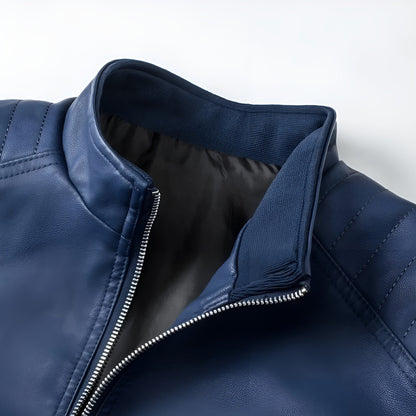 Pierre | Blouson Cuir Structuré