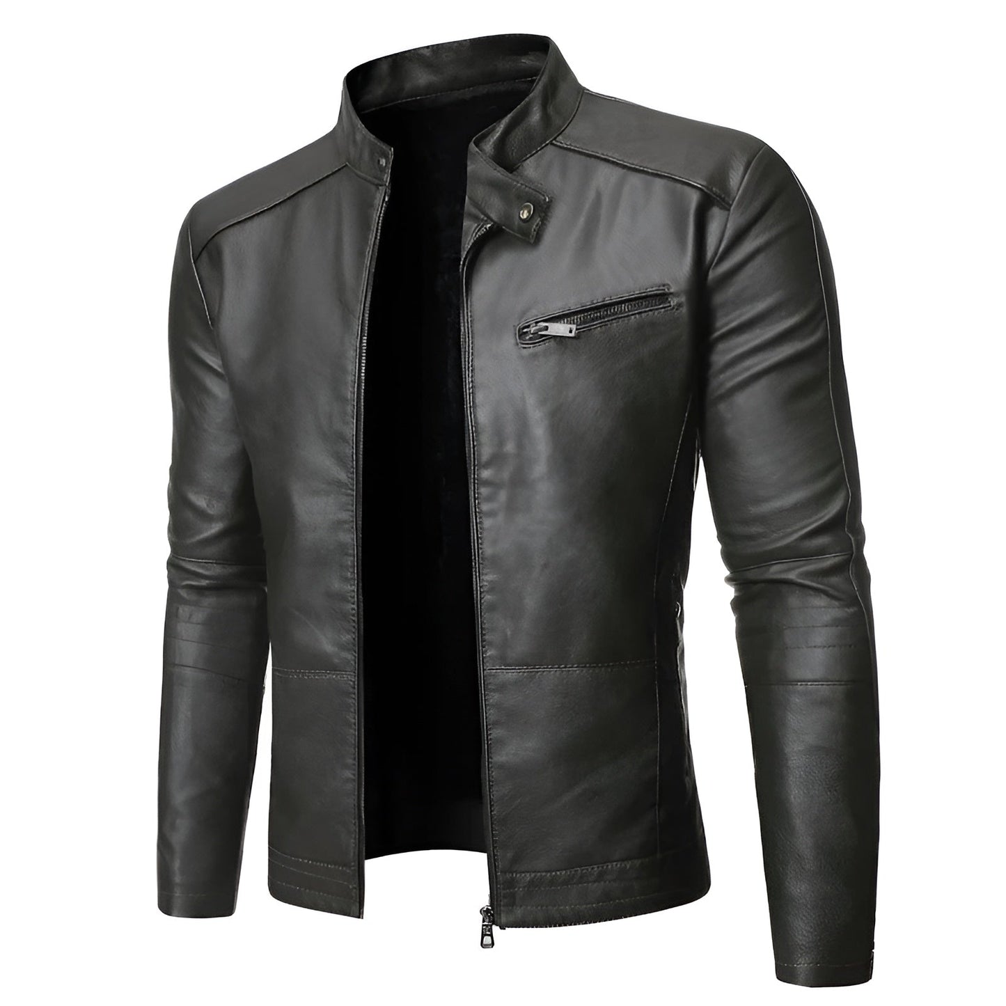 Florian | Veste Cuir Élégante