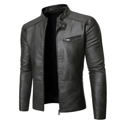 Florian | Veste Cuir Élégante