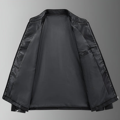 Axel | Veste Motard en Cuir Premium