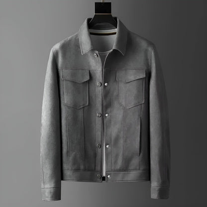 Kylian | Veste Cuir Slim Homme