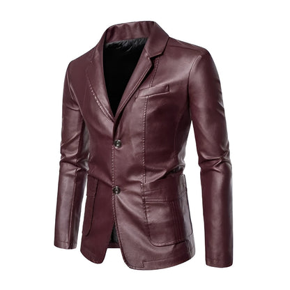 Damien | Veste Cuir Moderne Élégante