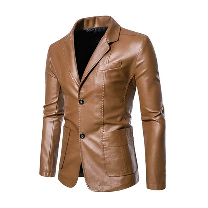 Damien | Veste Cuir Moderne Élégante