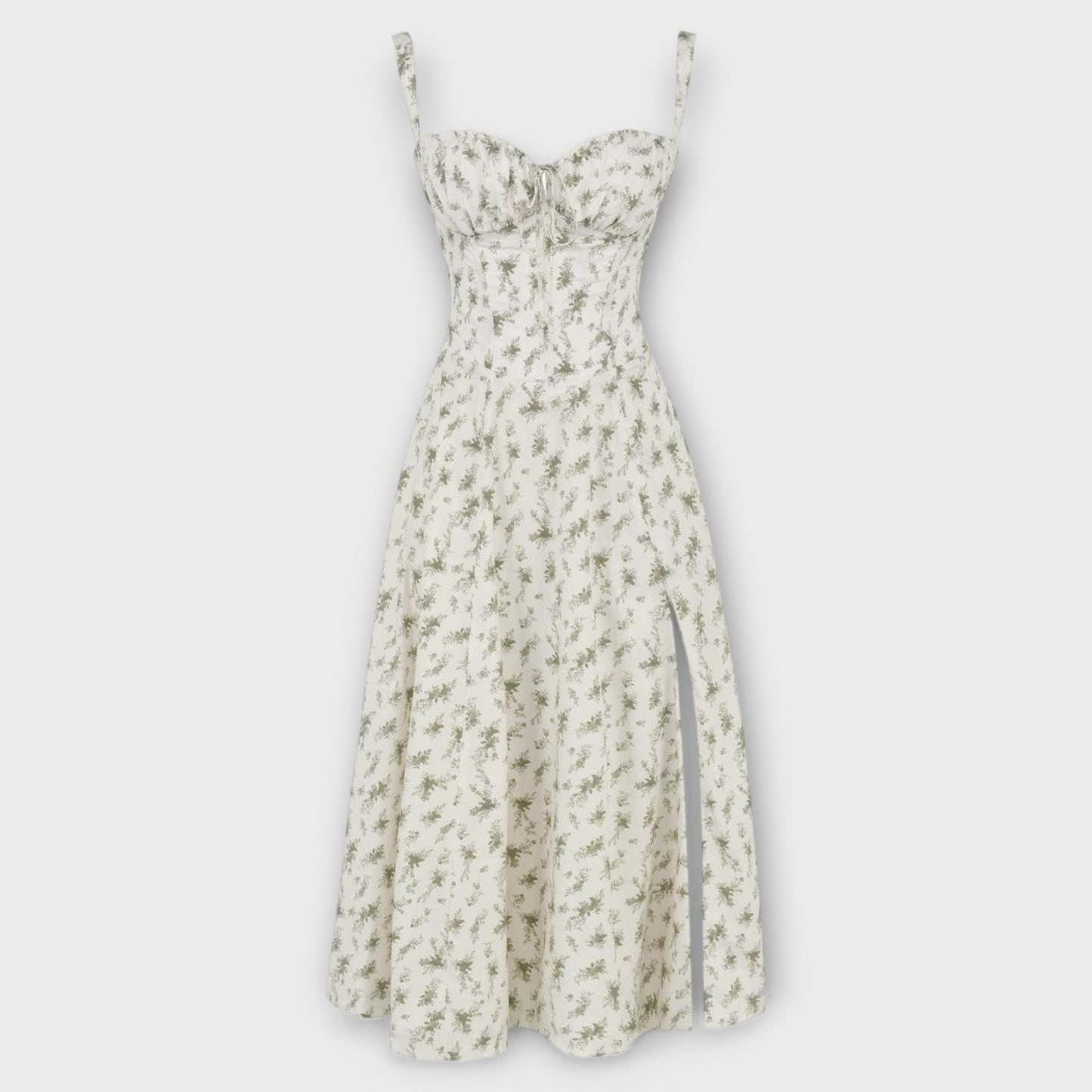 Margot | Robe Midi à Corsage