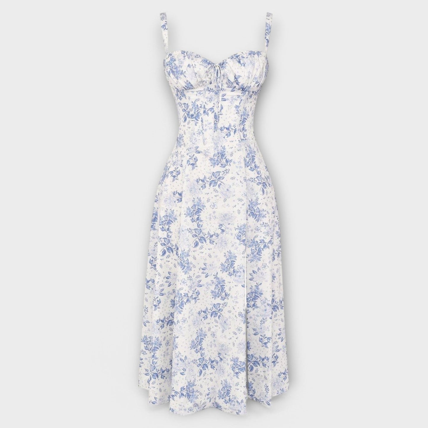 Margot | Robe Midi à Corsage