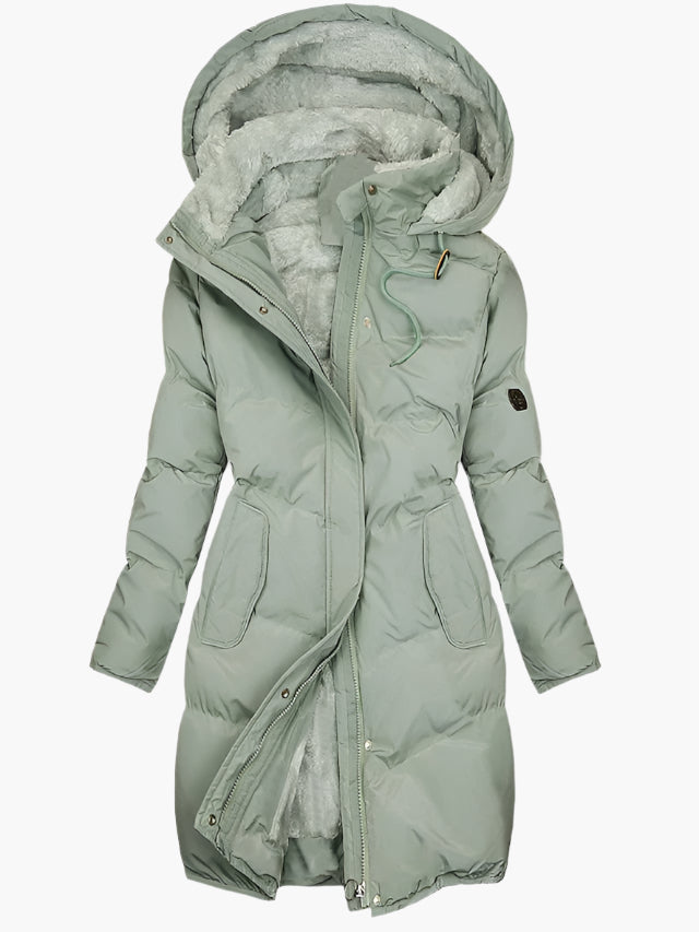 Margot | Manteau d'Hiver Doublé Thermique