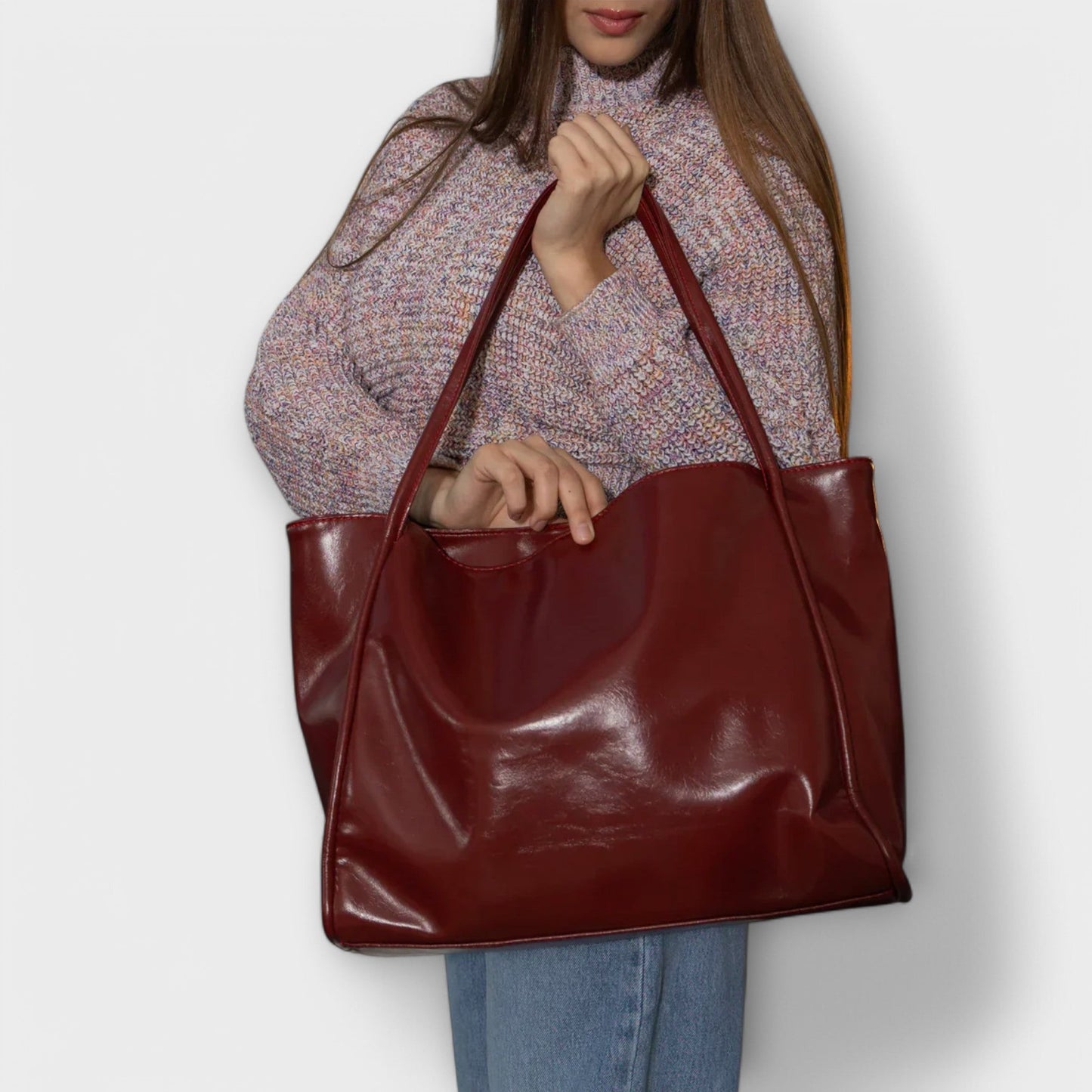 Constance | Sac Cabas Vintage Structuré