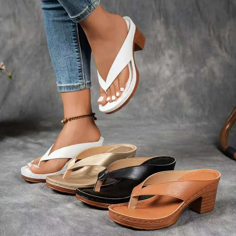 Chloé | Sandales à Talon Bloc Élégantes