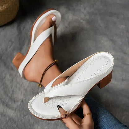 Chloé | Sandales à Talon Bloc Élégantes