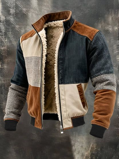 Sébastien | Veste Matelassée Contrastante