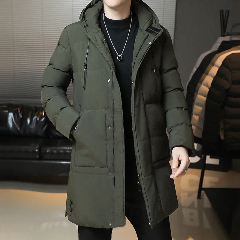 Augustin | Manteau Long d'Hiver Élégant