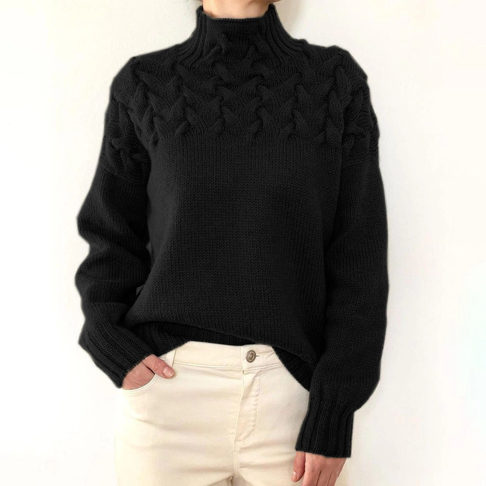 Evelyn | Douillet Maille Col Roulé Pull